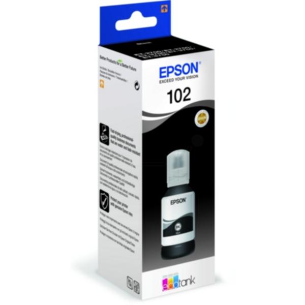 Bilde: Epson Epson 102 Blekkpatron svart, 127 ml T03R140 Tilsvarer: N/A