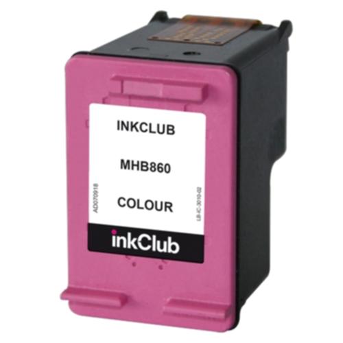 Bilde: inkClub Blekkpatron, erstatter HP 302, 3-farge, 165 sider MHB860-V2 Tilsvarer: F6U65AE